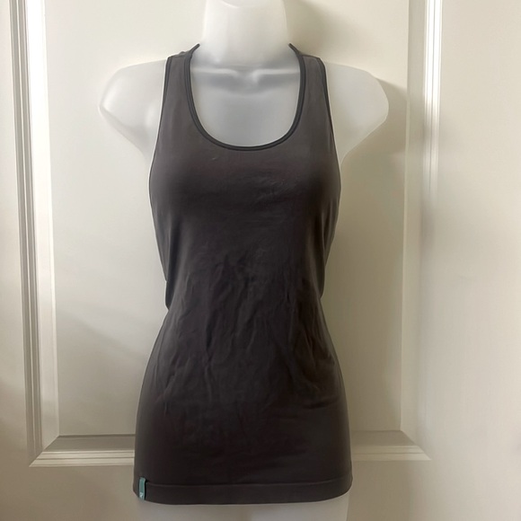Workout Tank w/ Built-in Bra - Organic Cotton - Picture 1 of 6